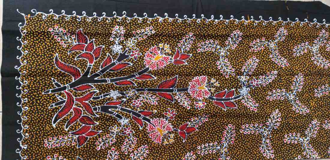 Batik Motif Beras Tabur Kuning