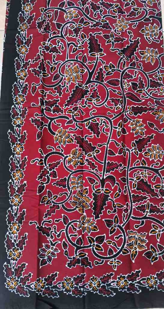 Batik Motif Kangkung Merah